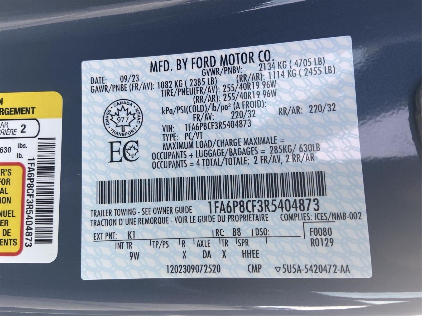 2024 Ford Mustang GT Premium