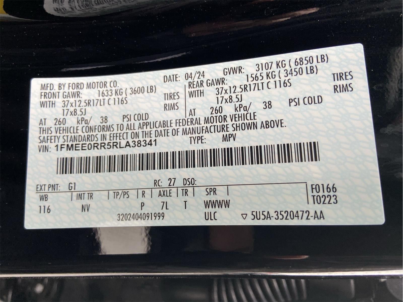 2024 Ford Bronco Raptor