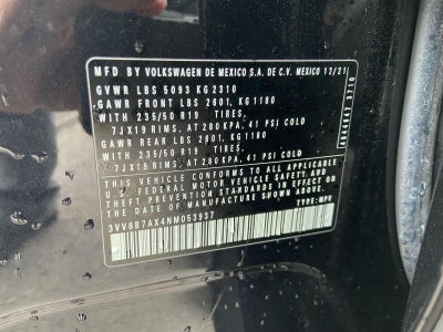 2022 Volkswagen Tiguan SE R-Line Black