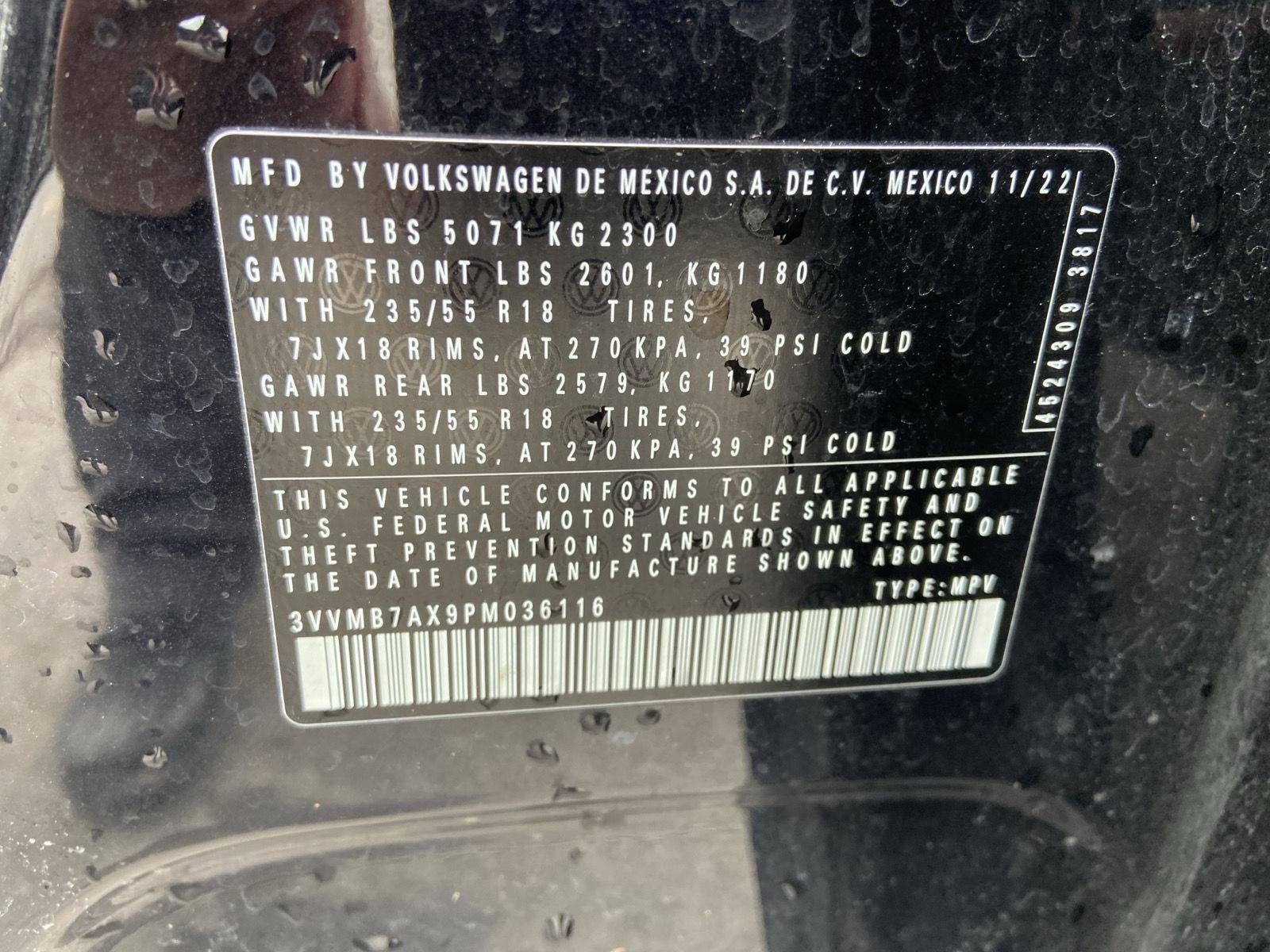 2023 Volkswagen Tiguan SE