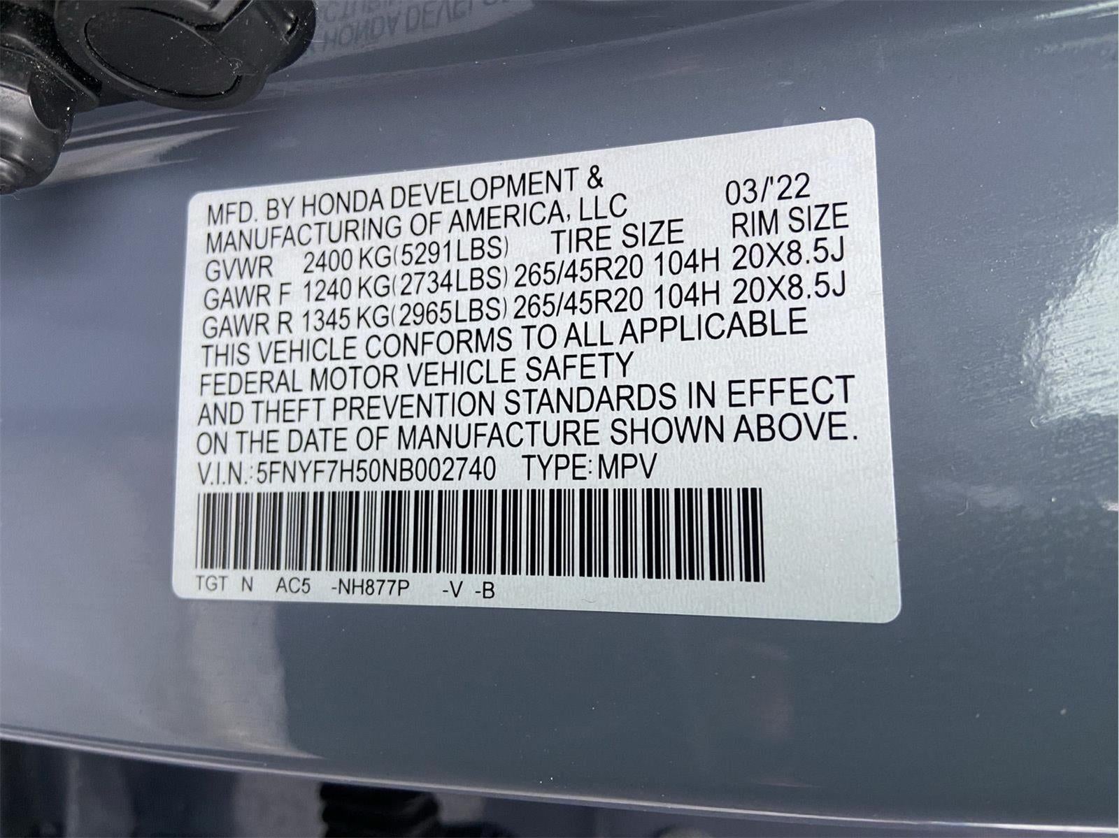 2022 Honda Passport EX-L