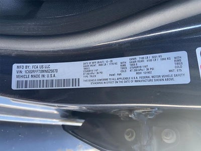 2021 RAM 1500 Big Horn