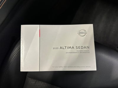 2020 Nissan Altima 2.5 SR CarBravo Certified