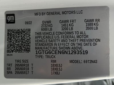 2022 GMC Canyon Elevation CARBRAVO!