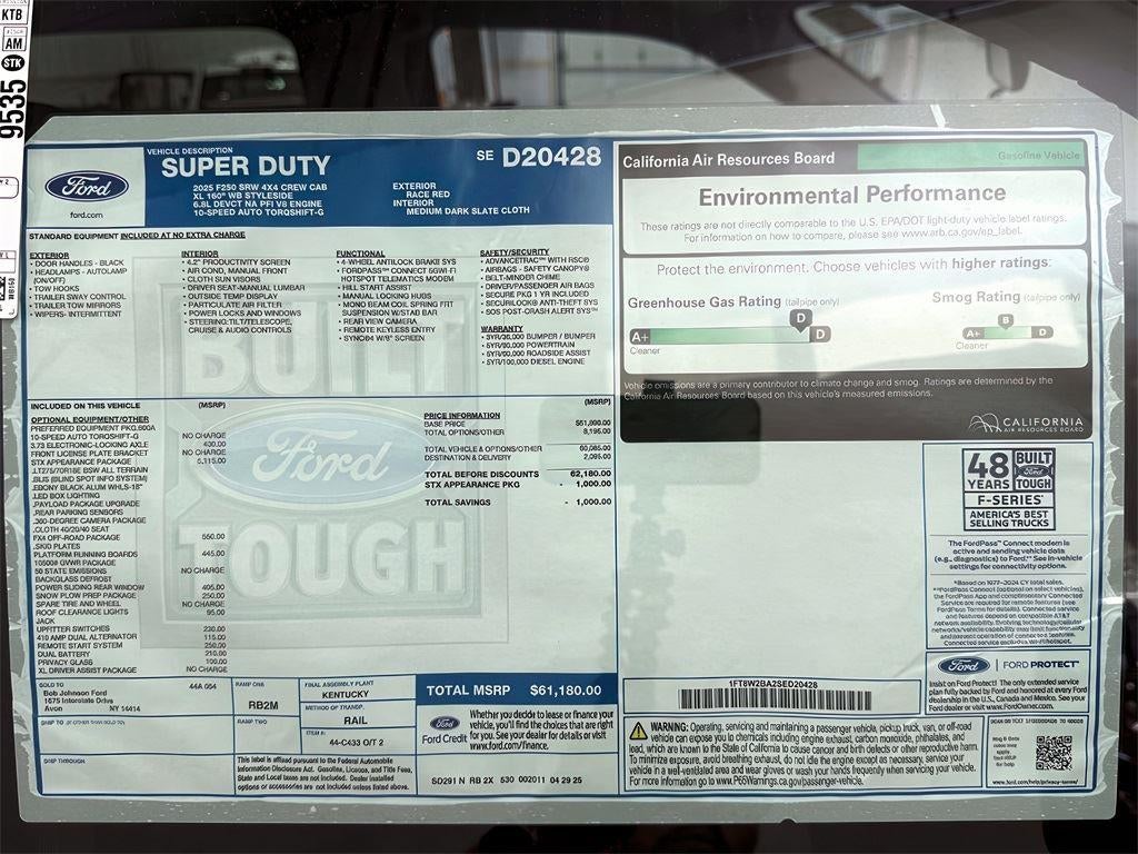 2025 Ford Super Duty F-250 SRW XL